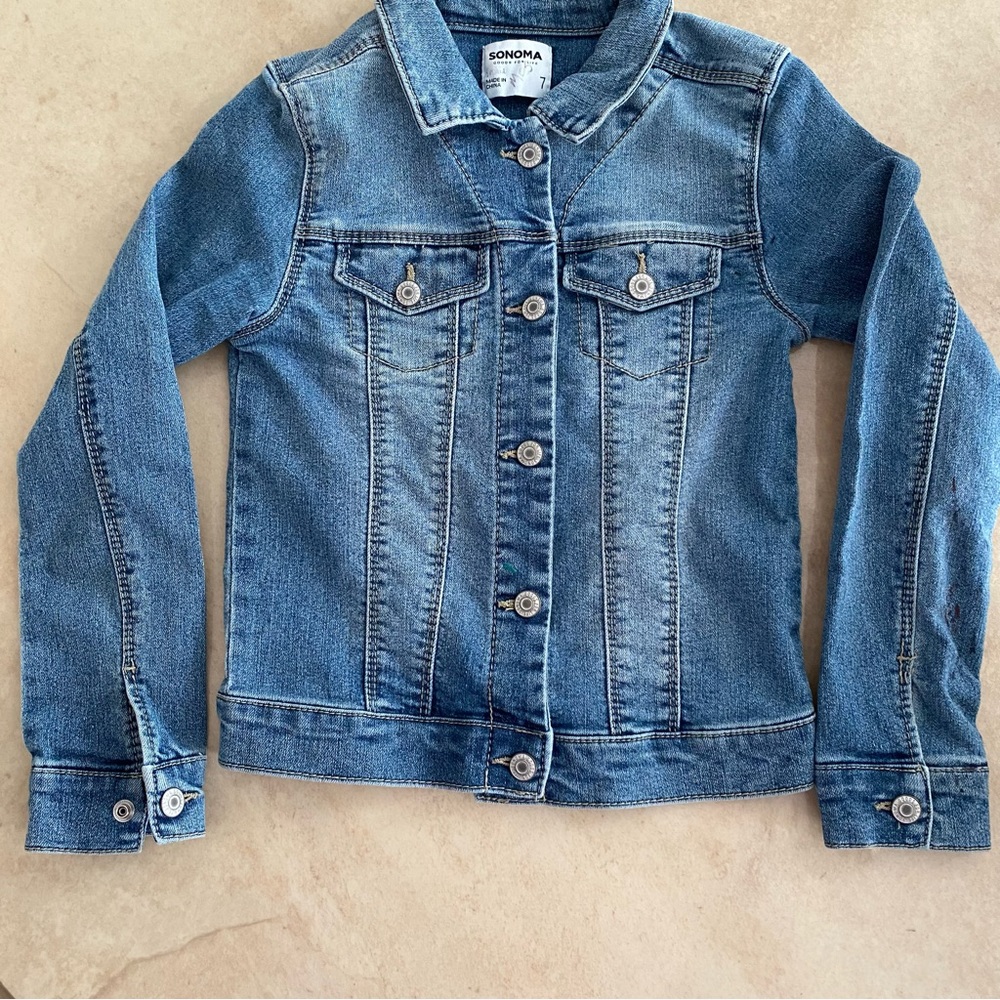 Sonoma stretchy denim grills jacket